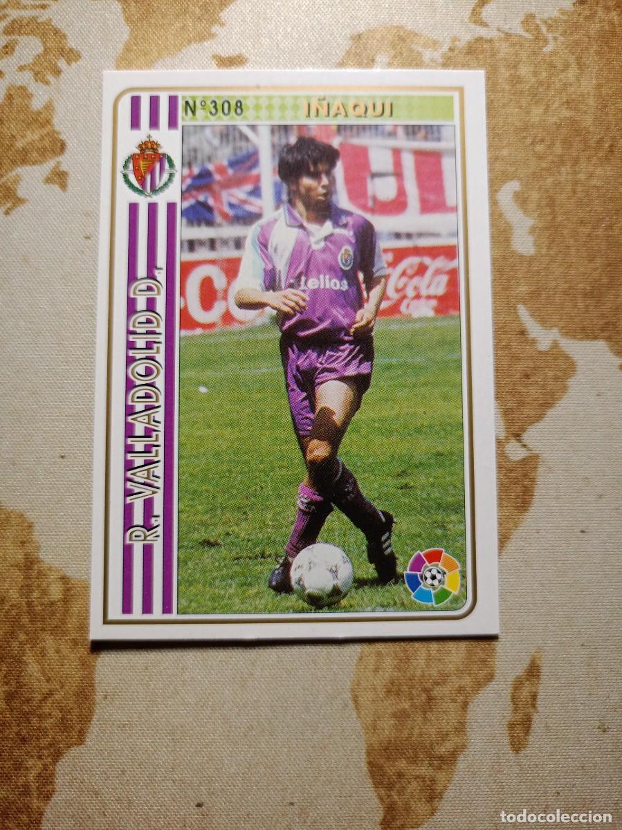 Fu&szlig;ball-Sticker: Valladolid 308 I&Ntilde;AQUI Mundicromo la liga 1994-95