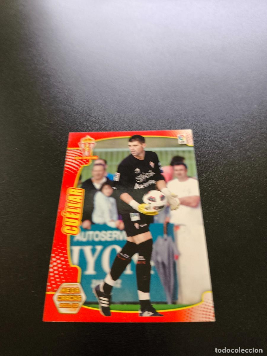 Fu&szlig;ball-Sticker: 290 CUELLAR SPORTING DE GIJON MEGACRACKS PANINI ALBUM LIGA 2011 2012 11 12 NO ESTE