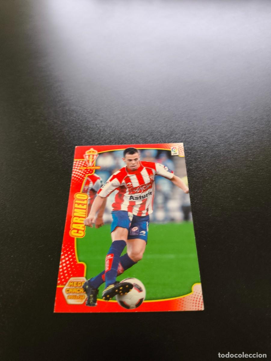 Cromos de F&uacute;tbol: 301 CARMELO SPORTING DE GIJON MEGACRACKS PANINI ALBUM LIGA 2011 2012 11 12 NO ESTE