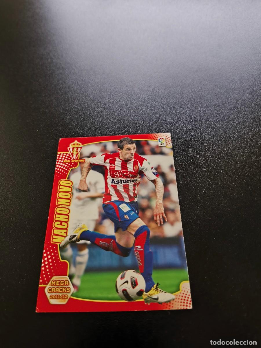 Cromos de F&uacute;tbol: 304 NACHO NOVO SPORTING DE GIJON MEGACRACKS PANINI ALBUM LIGA 2011 2012 11 12 NO ESTE