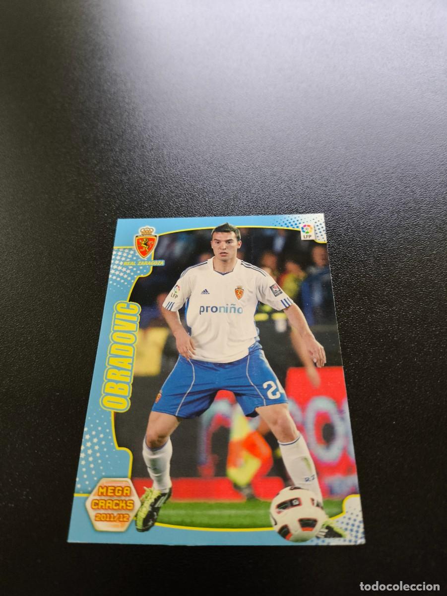 Fu&szlig;ball-Sticker: 351 OBRADOVIC ZARAGOZA MEGACRACKS PANINI ALBUM LIGA 2011 2012 11 12 NO ESTE