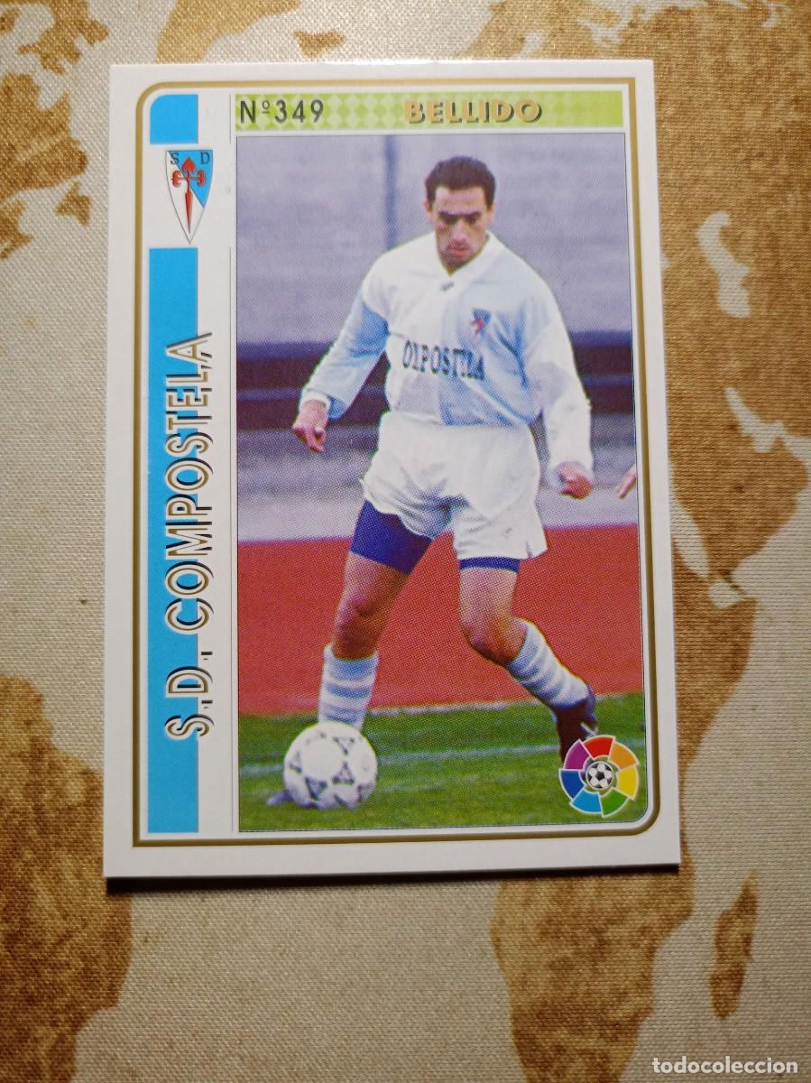Fu&szlig;ball-Sticker: Compostela 349 BELLIDO Mundicromo la liga 1994-95