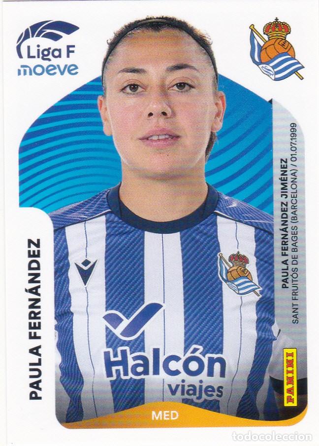 Cromos de f&uacute;tbol: LIGA F 2025-26 * PAULA FERN&Aacute;NDEZ N&ordm; 292 DEL REAL SOCIEDAD (NUEVO DE SOBRE) (A-14)