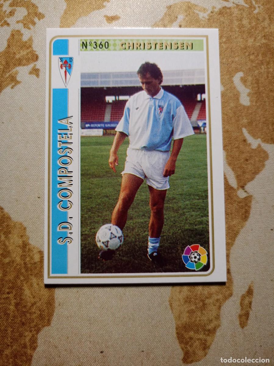 Fu&szlig;ball-Sticker: Compostela 360 CHRISTENSEN Mundicromo la liga 1994-95