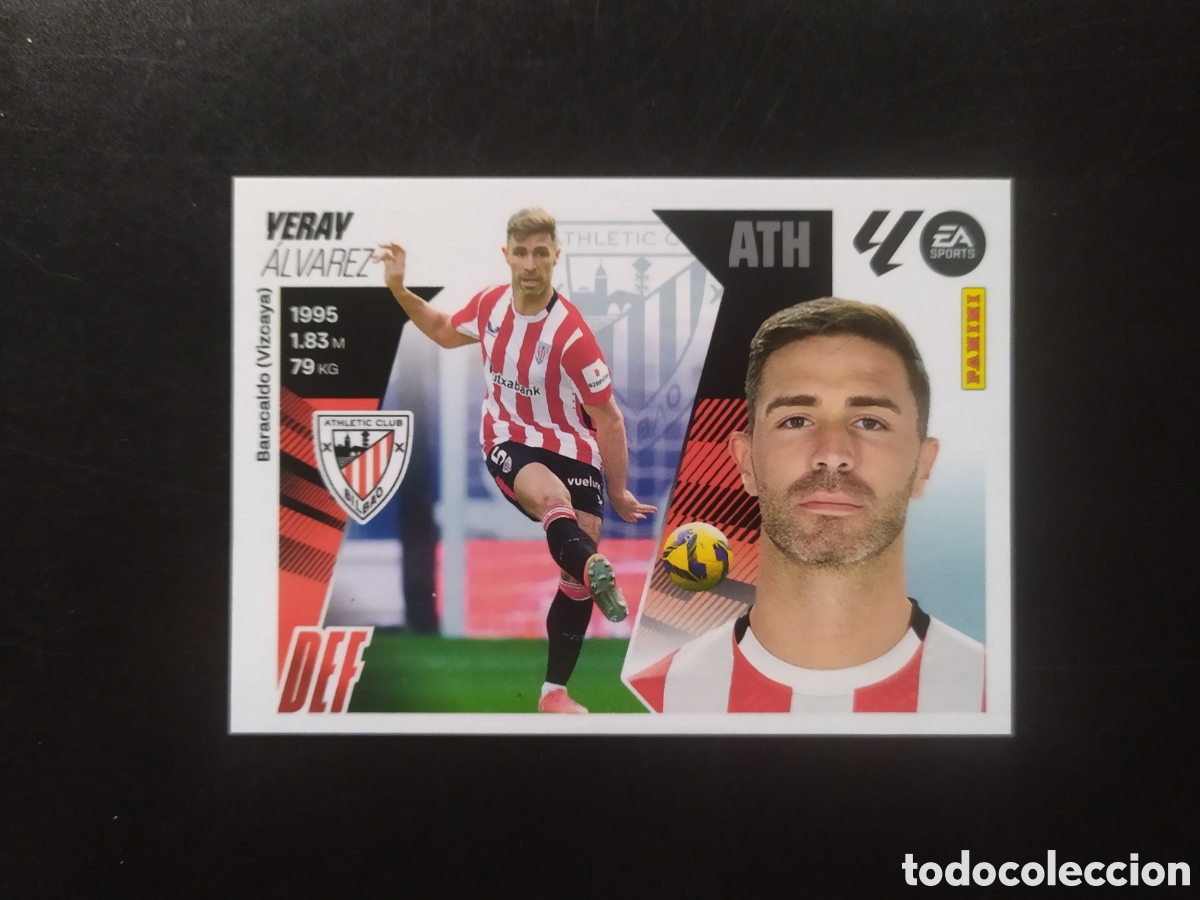 Cromos de F&uacute;tbol: Liga este 2025 2026 25 26 panini Yeray n&deg; 8 Athletic Bilbao