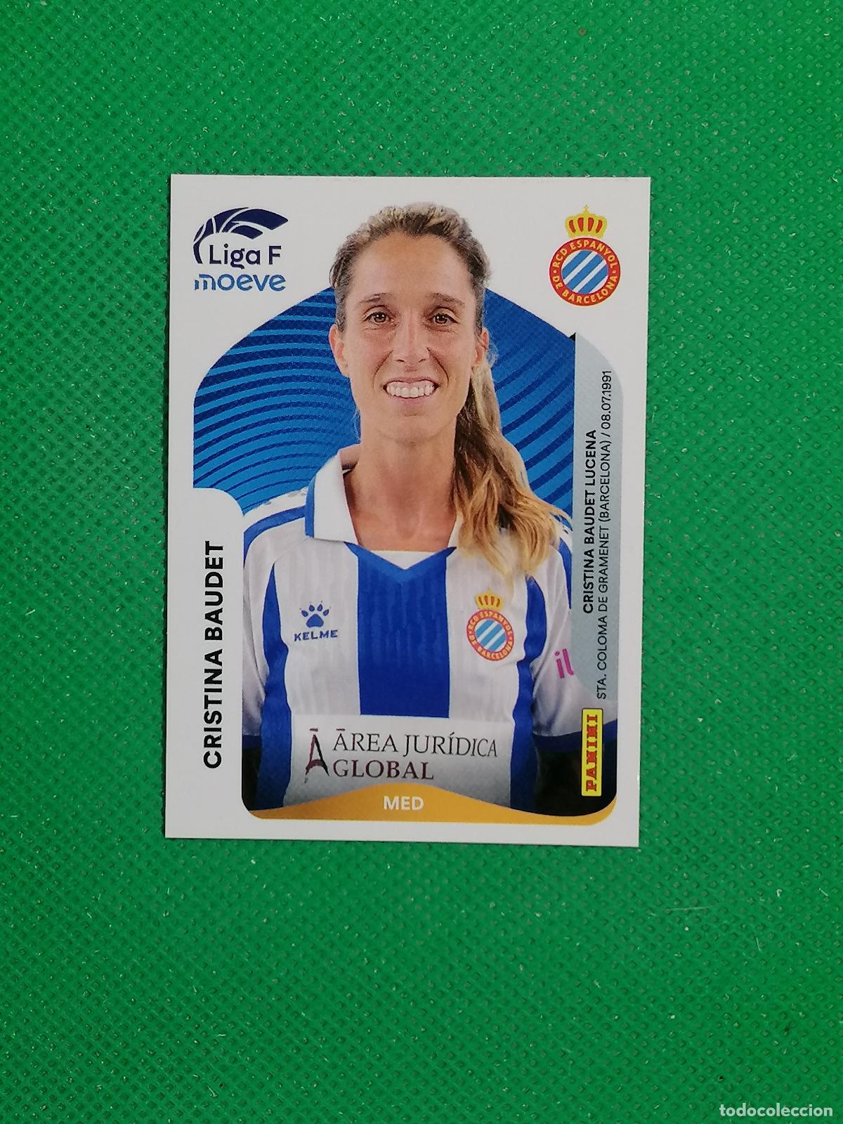 Cromos de Futebol: 197 A 197A CRISTINA BAUDET ESPANYOL ⚽ PANINI LIGA FEMENINA F MOEVE 25 26 2025 2026 ⚽