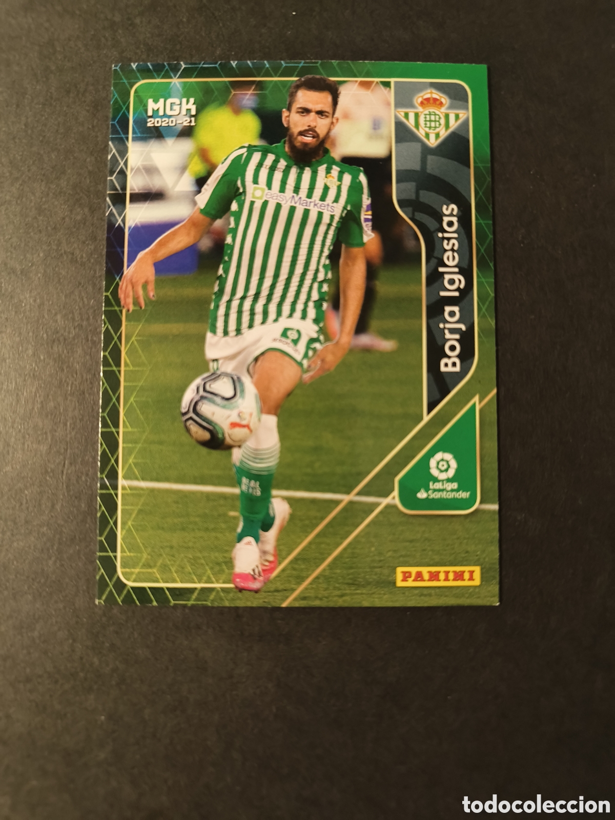 Cromos de F&uacute;tbol: Megacracks 2020/21 90 Borja Iglesias Betis
