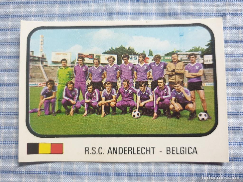 Cromos de F&uacute;tbol: Cromo Liga 75 / 76. Equipo R.S.C. Anderlecht. B&eacute;lgica. N&ordm;. 232. Editorial Ruiz Romero.