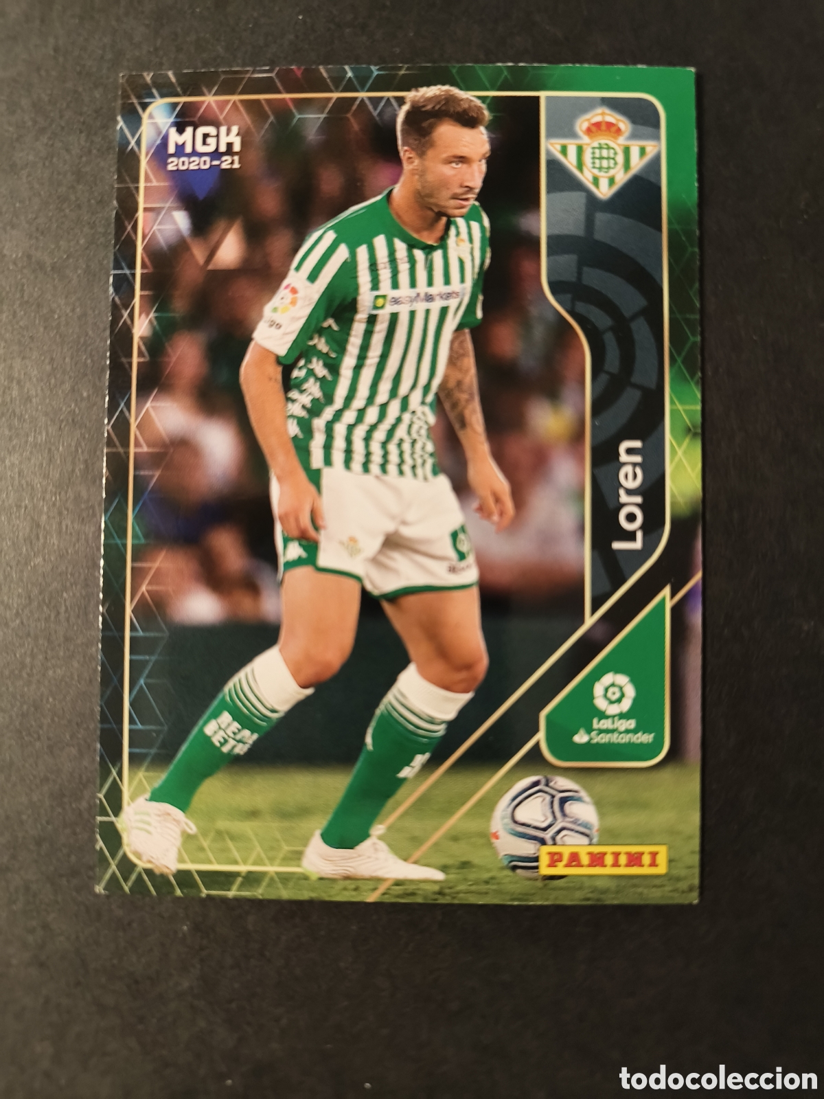 Cromos de F&uacute;tbol: Megacracks 2020/21 89 Loren Betis