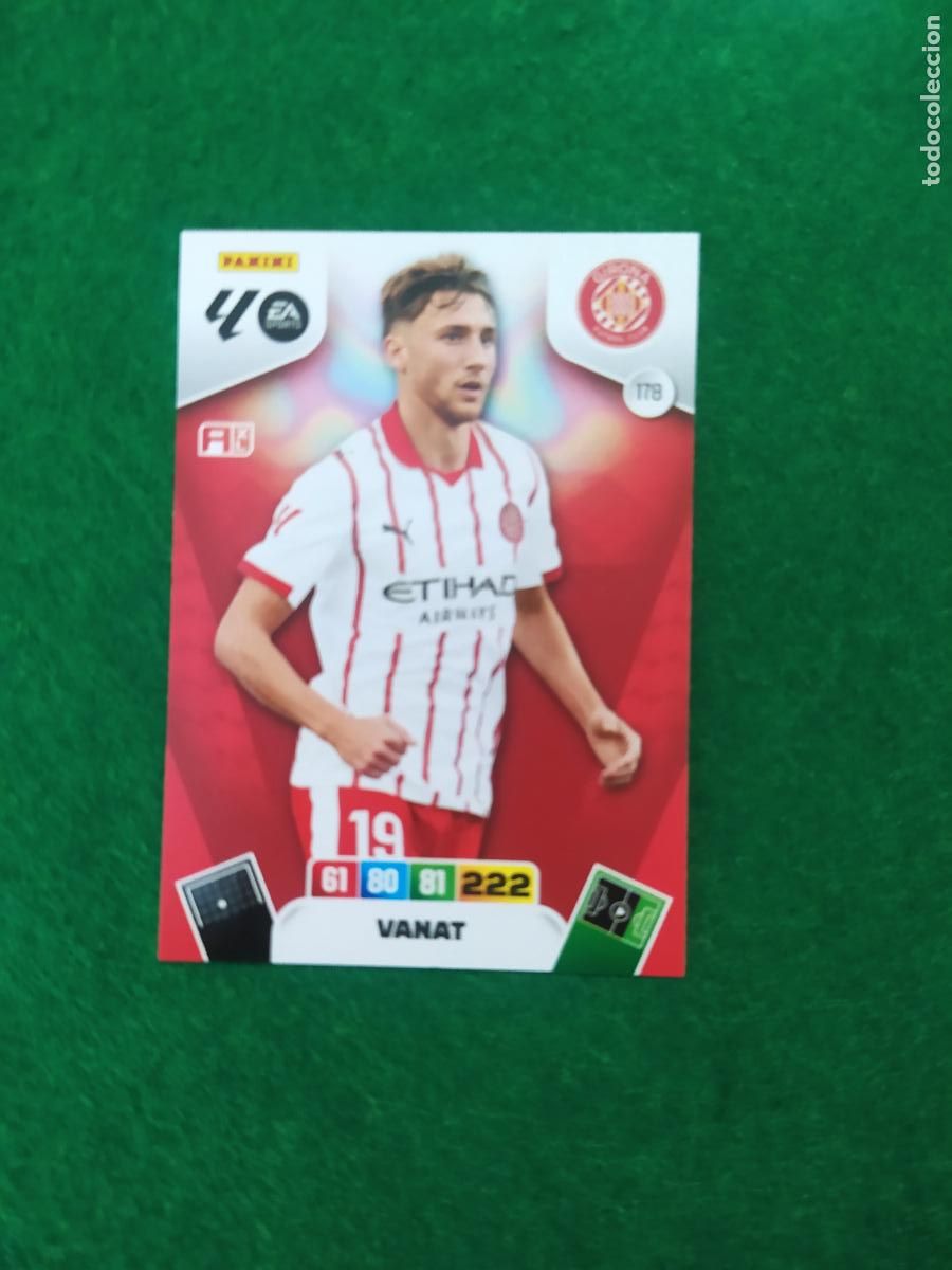 Cromos de Futebol: adrenalyn xl 2025 2026 codigo sin activar girona n&ordm; 178 vanat