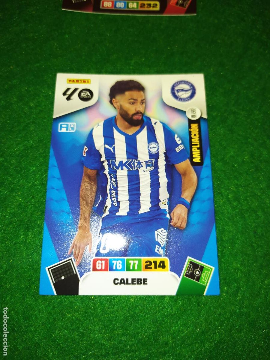 Football Stickers: adrenalyn xl 2025 2026 codigo sin activar AMPLIACI&Oacute;N deportivo alaves n&ordm; 16 BIS CALEBE