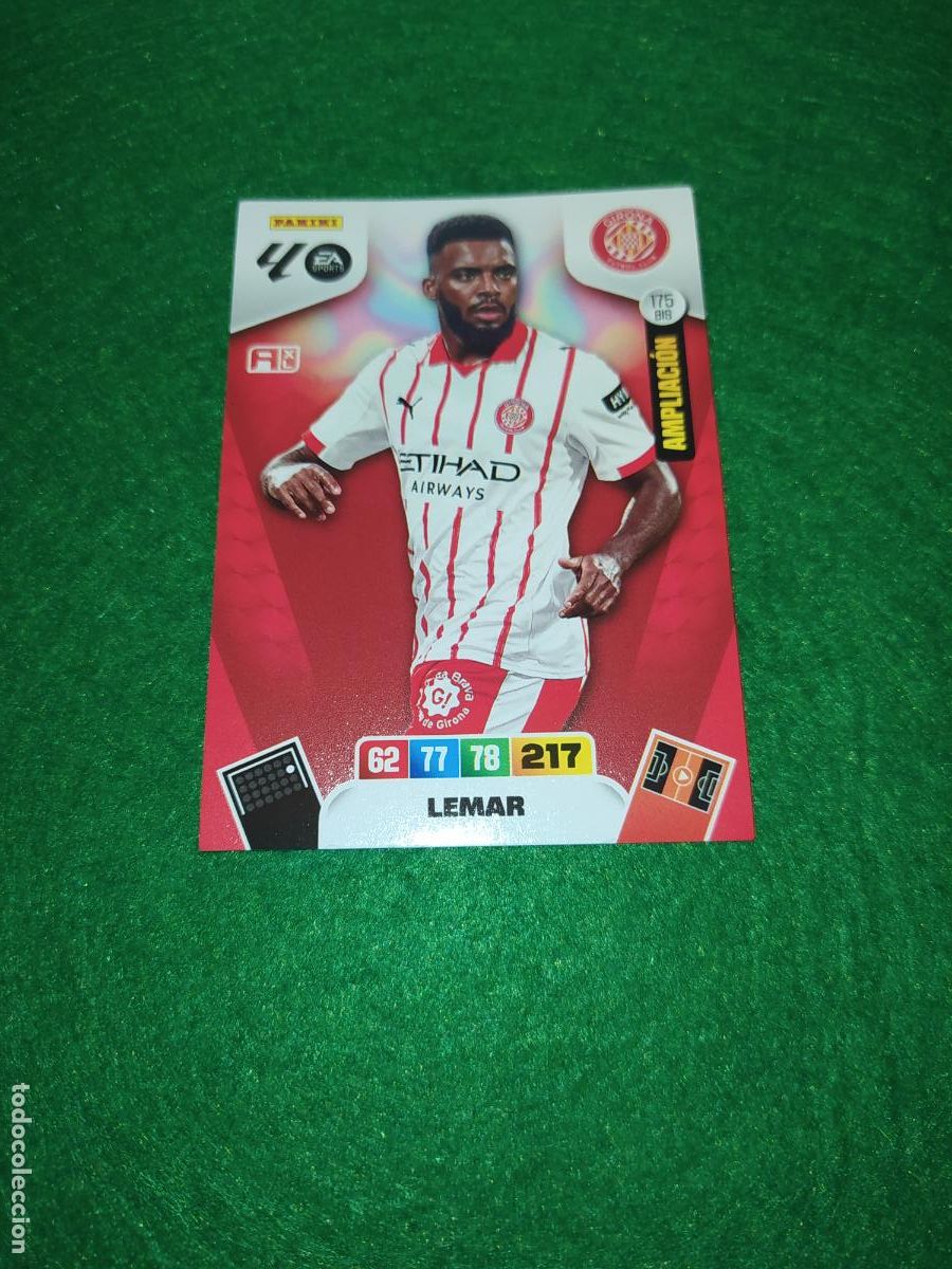 Fu&szlig;ball-Sticker: adrenalyn xl 2025 2026 codigo sin activar AMPLIACI&Oacute;N GIRONA N&ordm; 175 BIS LEMAR