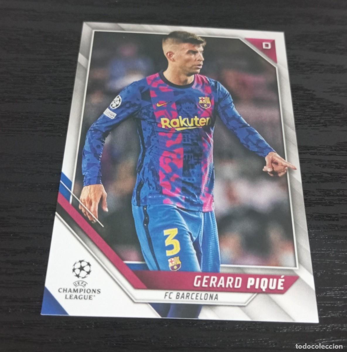 Cromos de F&uacute;tbol: -TOPPS UEFA CHAMPIONS LEAGUE 21-22 : 174 PIQUE ( BARCELONA )
