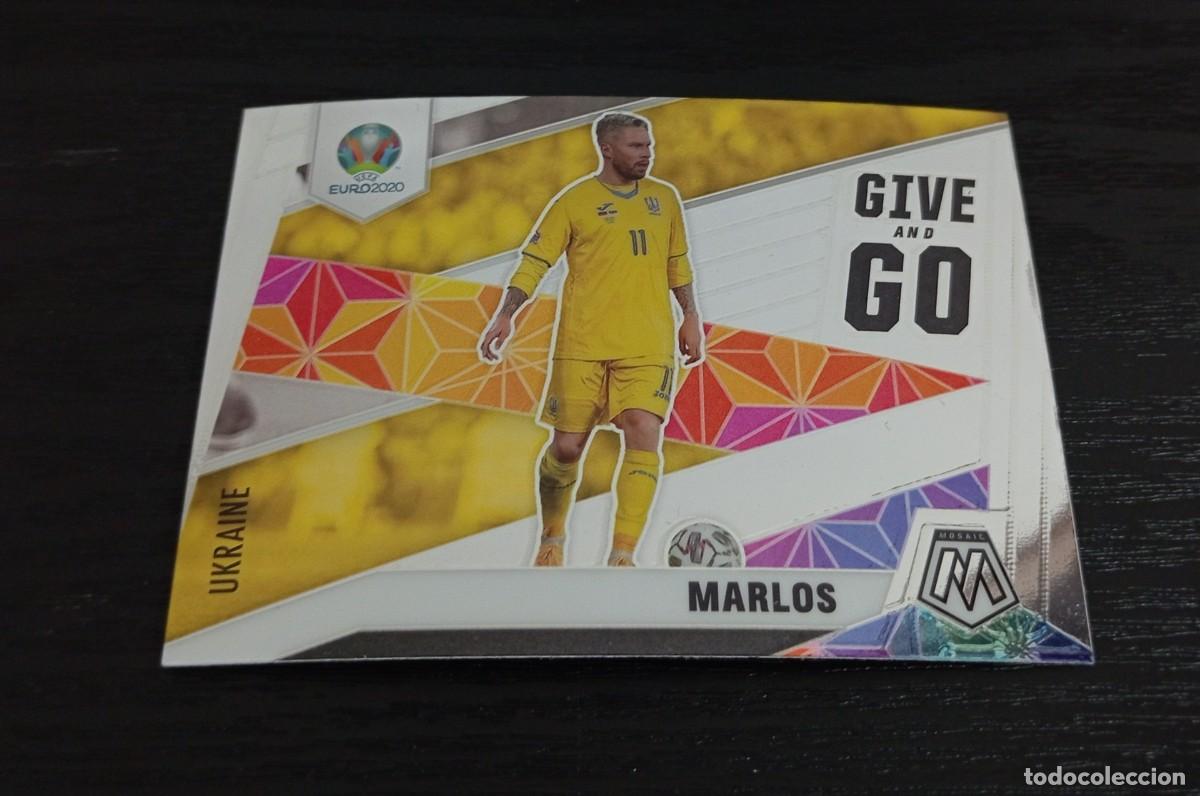 Cromos de Futebol: -PANINI 20-21 MOSAIC UEFA EURO SOCCER 2020 : 23 MARLOS ( UCRANIA ) -- GIVE AND GO --