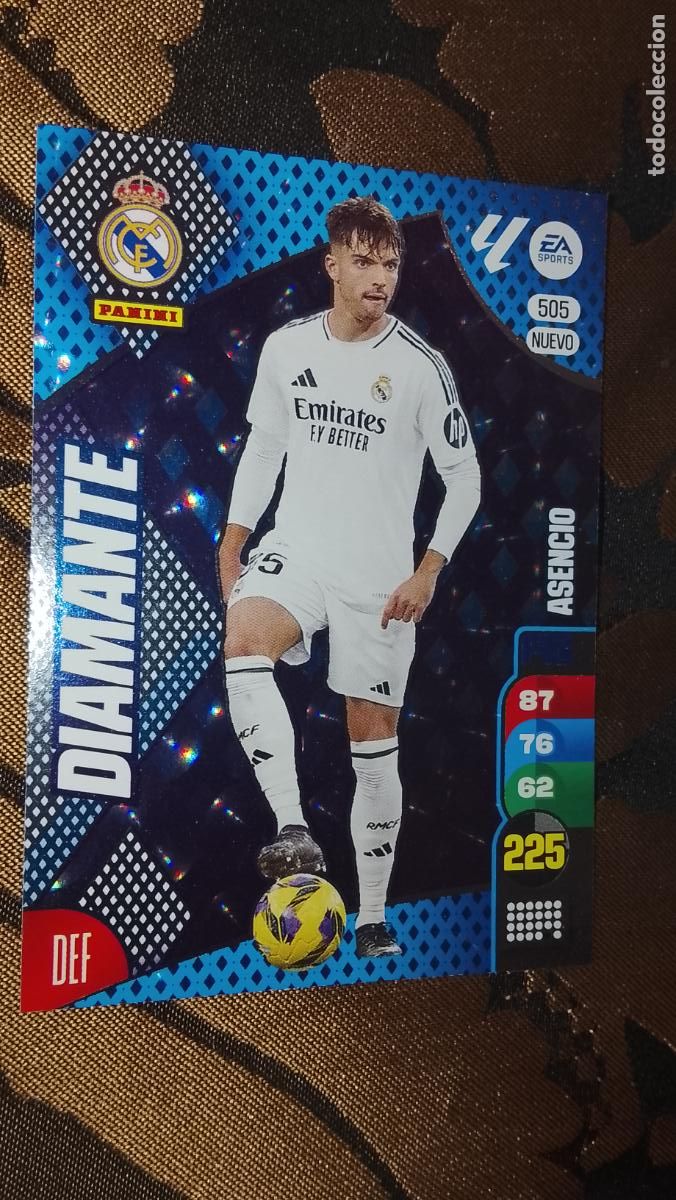 Cromos de Futebol: cromo sin revisar liga 2024 2025 adrenalin - muy buen estado recien sacado del sobre - REAL MADRID