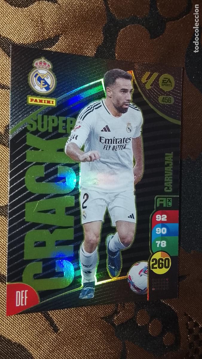 Fu&szlig;ball-Sticker: cromo sin revisar liga 2024 2025 adrenalin - muy buen estado recien sacado del sobre - REAL MADRID