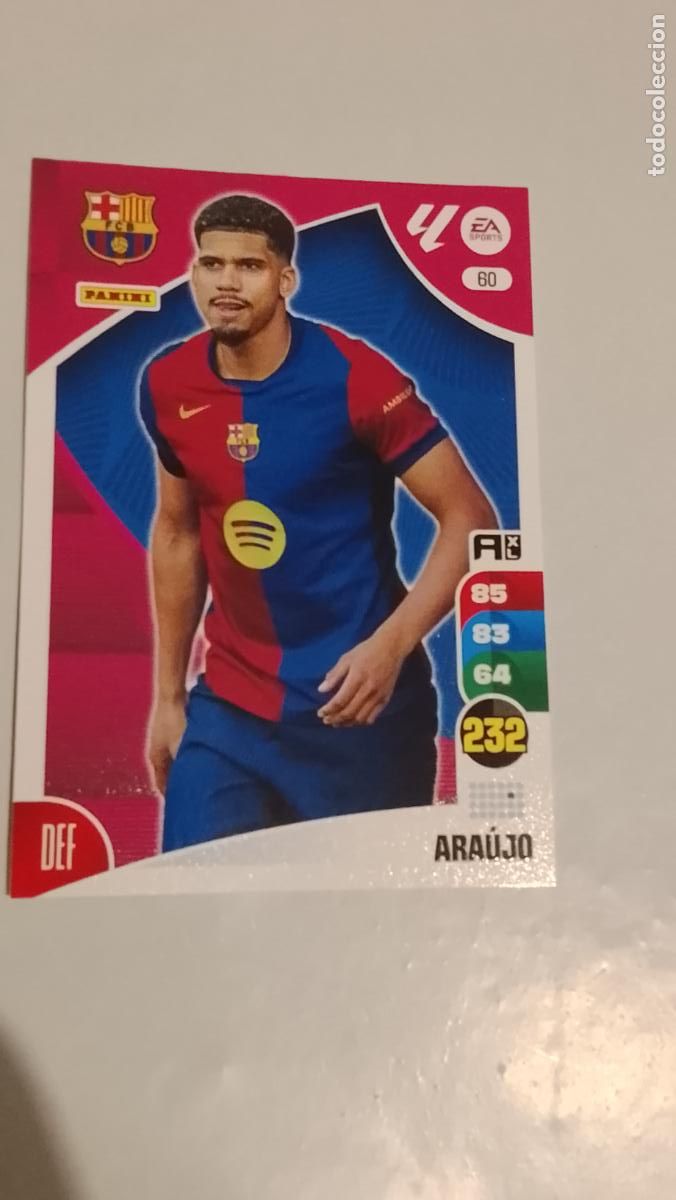 Fu&szlig;ball-Sticker: cromo sin revisar liga 2024 2025 adrenalin - muy buen estado recien sacado del sobre CLUB BARCELONA