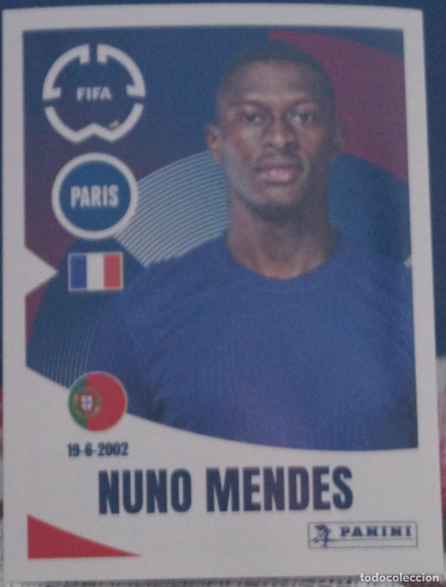 Fu&szlig;ball-Sticker: CLUB WORLD CUP 25 / NUNO MENDES / PARIS / 65