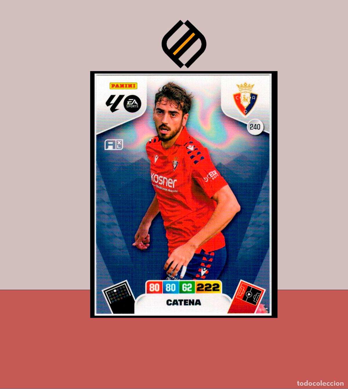 Fu&szlig;ball-Sticker: ADRENALYN XL 2025 2026 PANINI N&ordm; 240 CATENA CA OSASUNA CARD ALBUM COLECCI&Oacute;N LIGA