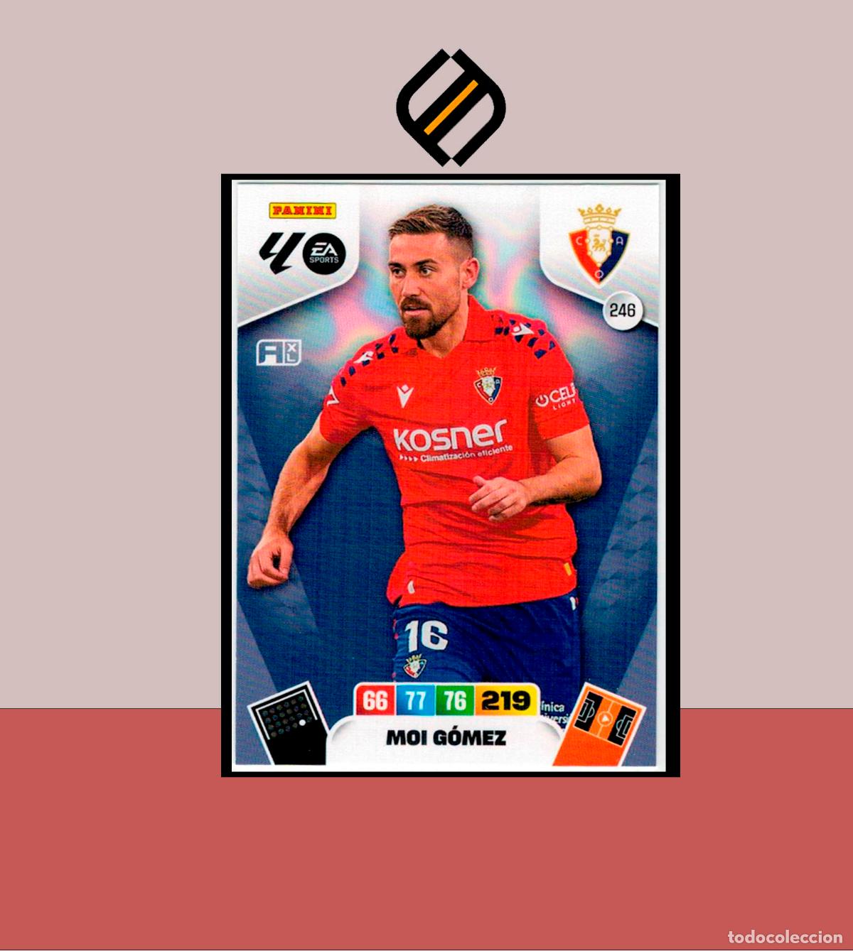 Fu&szlig;ball-Sticker: ADRENALYN XL 2025 2026 PANINI N&ordm; 246 MOI G&Oacute;MEZ CA OSASUNA CARD ALBUM COLECCI&Oacute;N LIGA