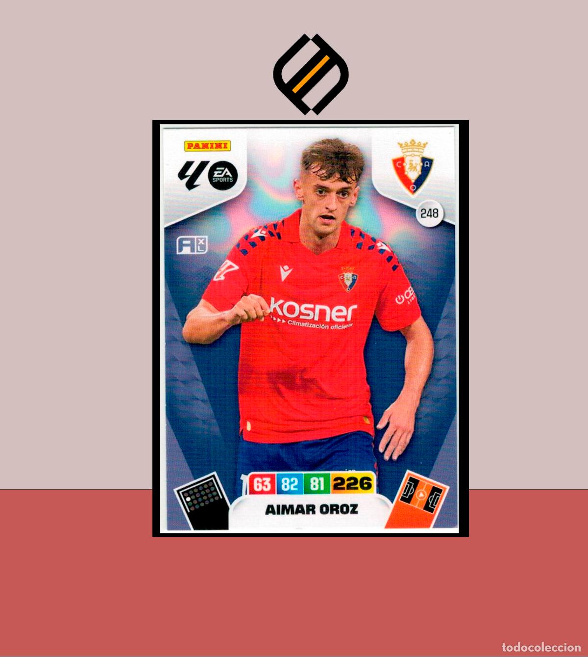 Figurine di Calcio: ADRENALYN XL 2025 2026 PANINI N&ordm; 248 AIMAR OROZ CA OSASUNA CARD ALBUM COLECCI&Oacute;N LIGA