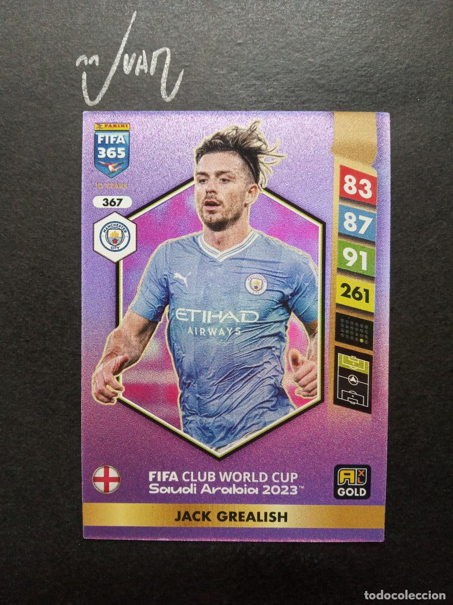 Figurine di Calcio: N&ordm; 367 JACK GREALISH MANCHESTER CITY ⚽ PANINI &reg; ADRENALYN XL FIFA CLUB WORLD CUP 2024 2025 24 25