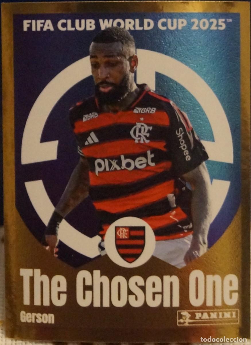 Fu&szlig;ball-Sticker: CLUB WORLD CUP 25 / GERSON / FLAMENGO / 205