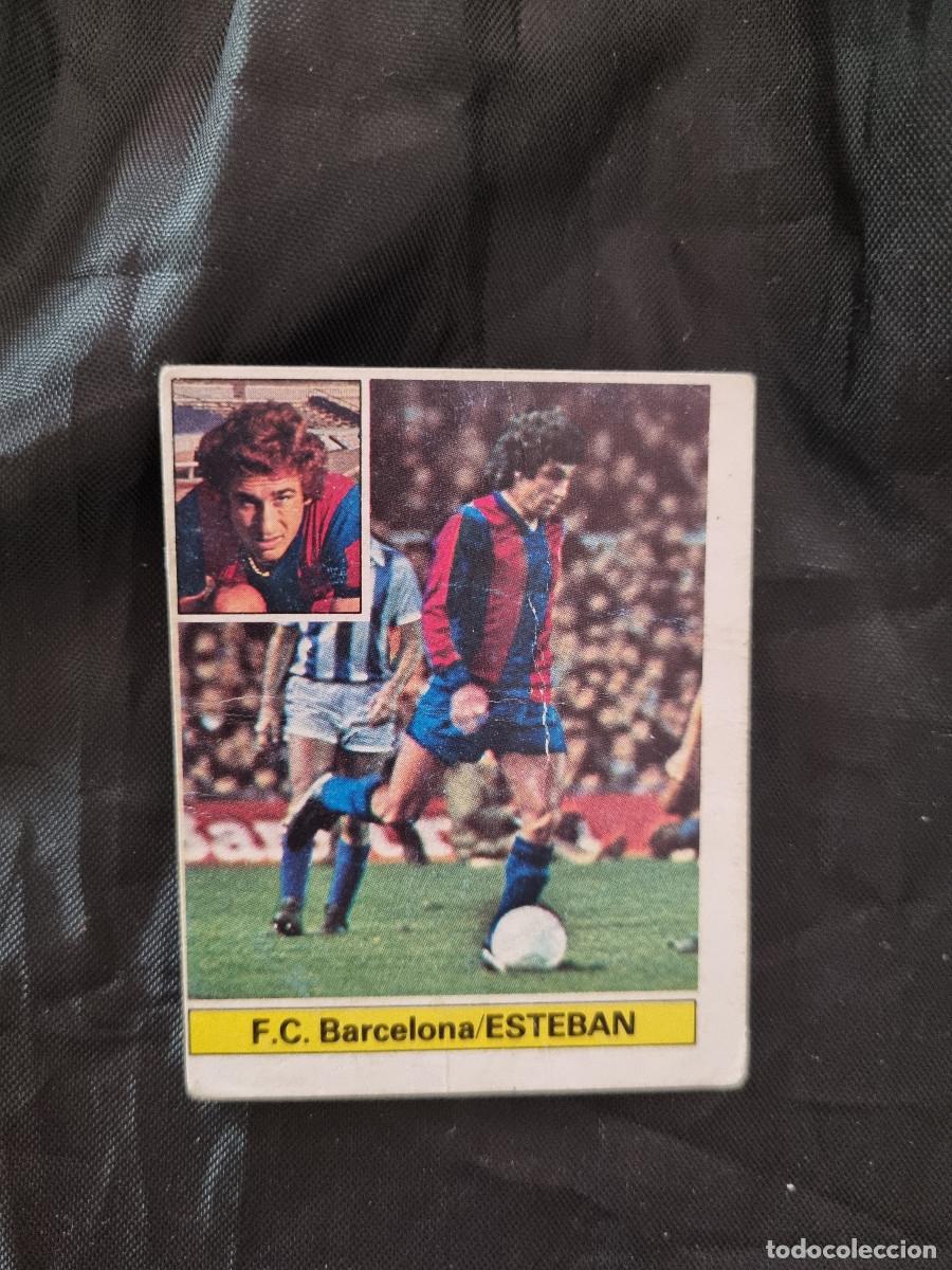 Cromos de Futebol: ESTEBAN. BARCELONA. SIN PEGAR. EDICIONES ESTE LIGA 1981/82. 81/82. 1981/1982. PEDIDO MINIMO 3&euro;