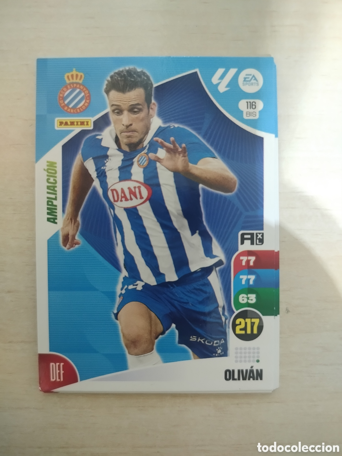 Fu&szlig;ball-Sticker: OLIVAN 116 BIS ADRENALYN 2024 2025 24 25
