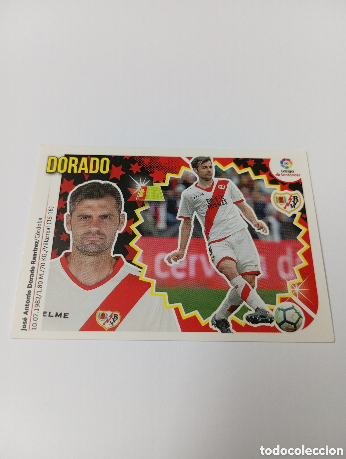 Cromos de F&uacute;tbol: Dorado 5 Rayo Vallecano liga este 18-19 panini 2018 2019