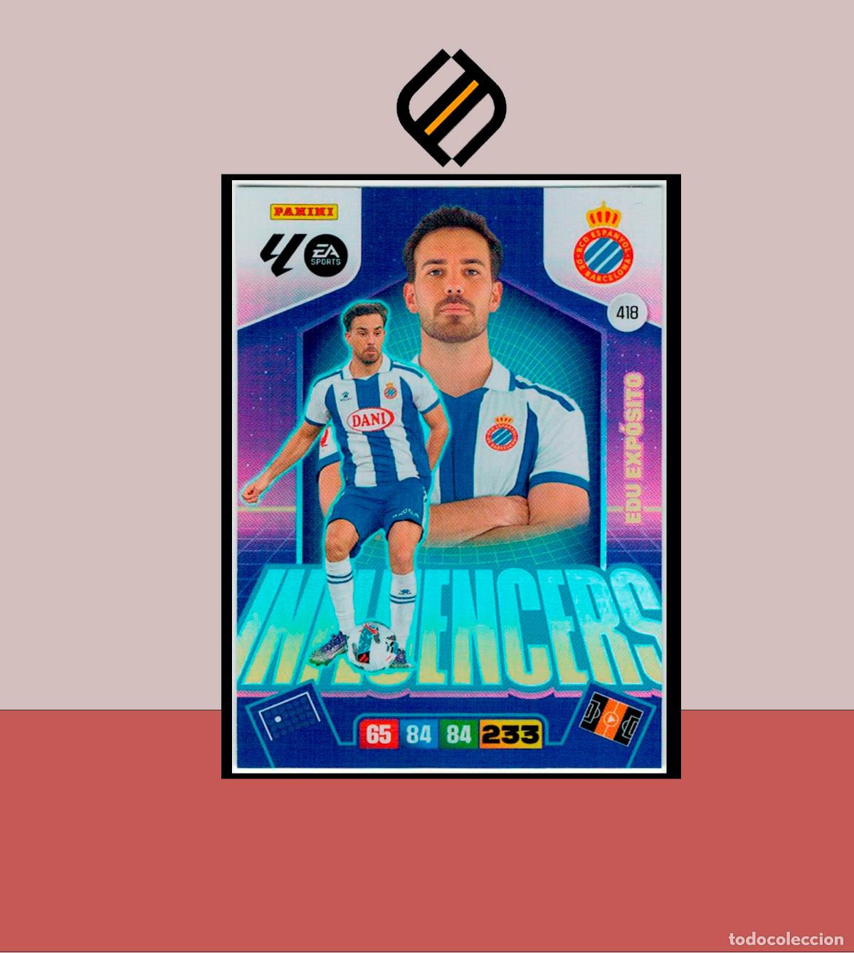 Figurine di Calcio: ADRENALYN 2025 2026 PANINI 418 EDU EXP&Oacute;SITO ESPANYOL ESPA&Ntilde;OL INFLUENCERS CARD ALBUM LIGA COLECCI&Oacute;N
