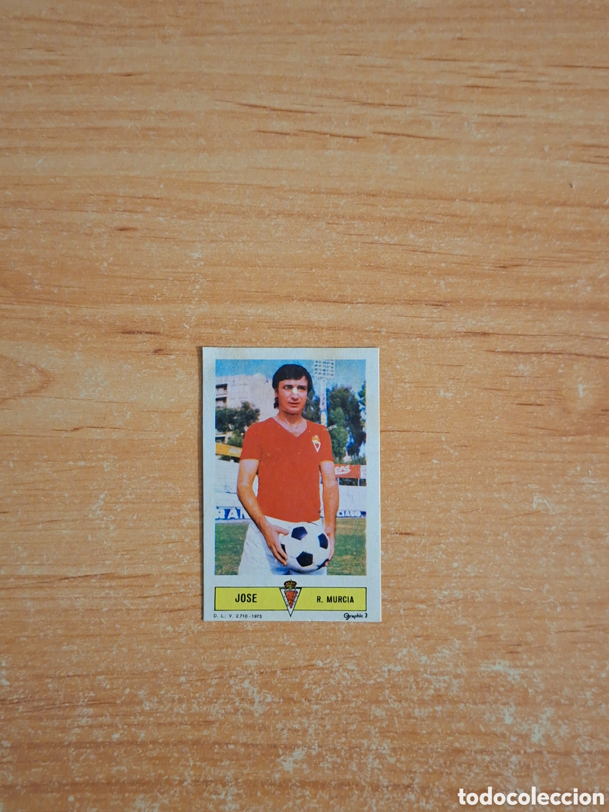 Fu&szlig;ball-Sticker: Este 73 74 jose murcia despegado por arriba ver fotos