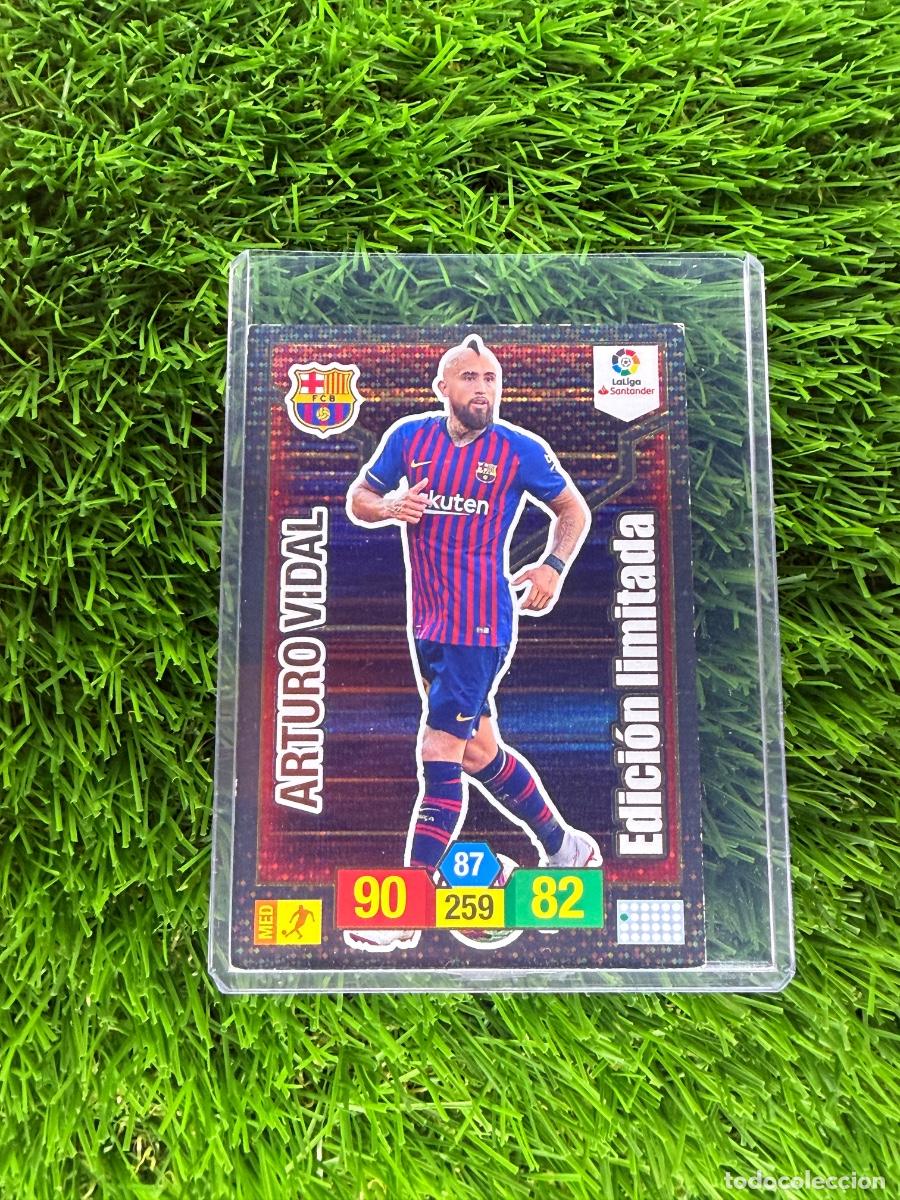 Figurine di Calcio: Arturo Vidal Edici&oacute;n Limitada FC Barcelona Adrenalyn XL 18 19