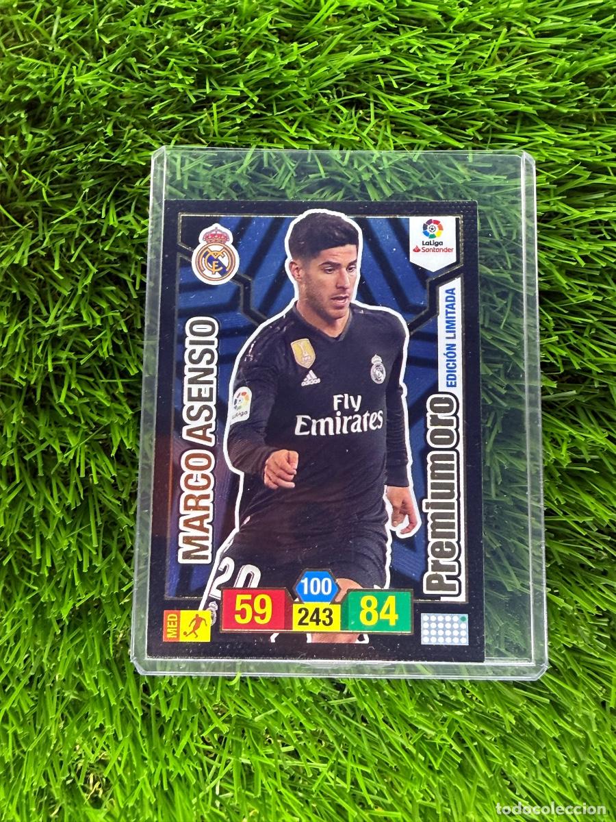 Fu&szlig;ball-Sticker: Marco Asensio Edici&oacute;n Limitada Real Madrid CF Adrenalyn XL 18 19