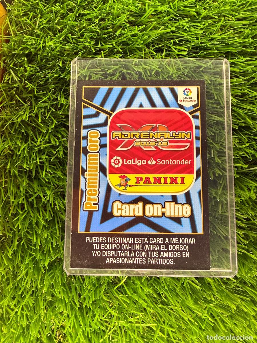 Fu&szlig;ball-Sticker: Card Online Premium Oro Adrenalyn XL 18 19