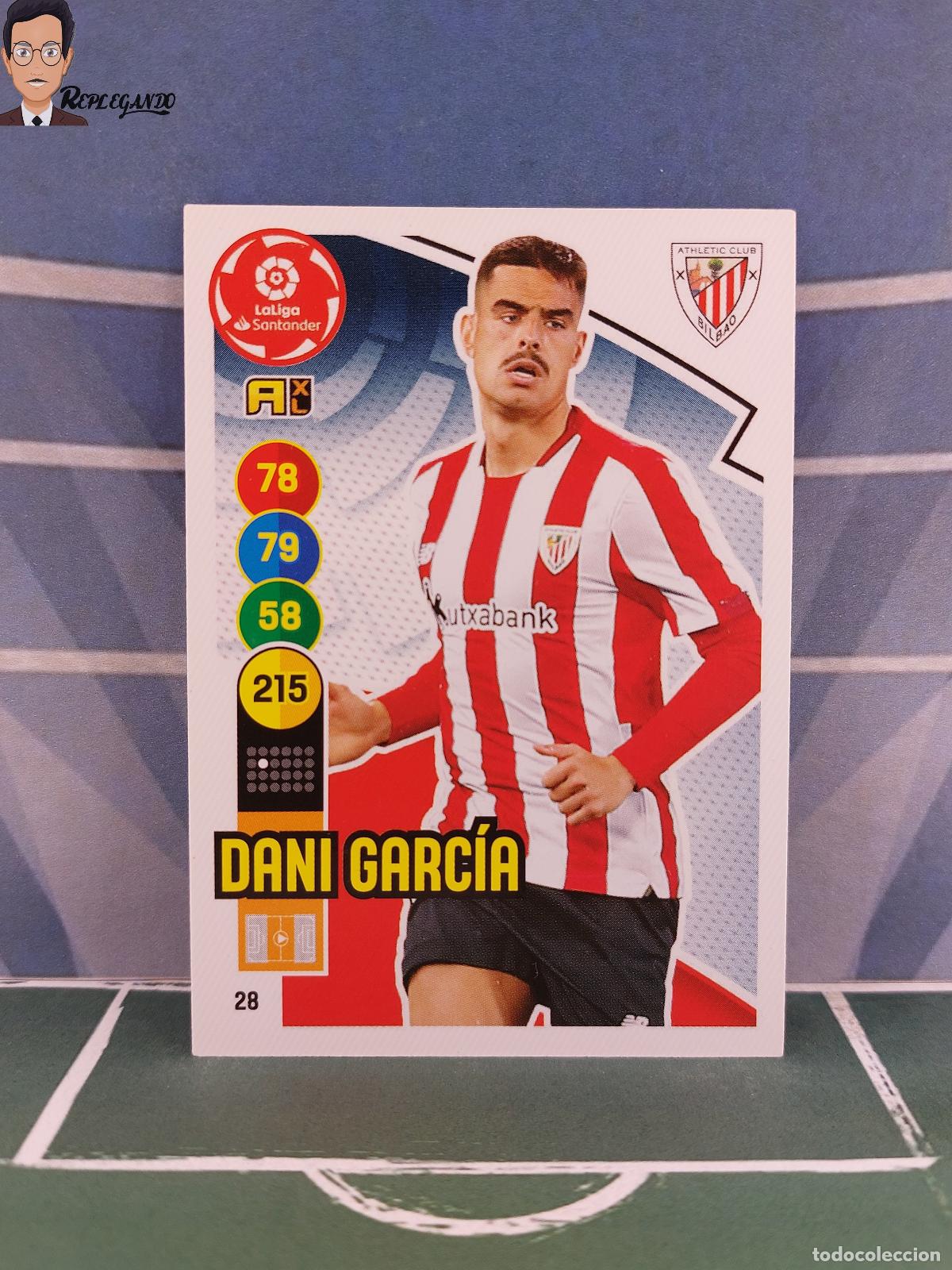Figurine di Calcio: DANI GARC&Iacute;A N&ordm; 28 (ATHLETIC CLUB BILBAO) ADRENALYN XL 2020 2021 PANINI 20 21 CARD LIGA TARJETA FICHA