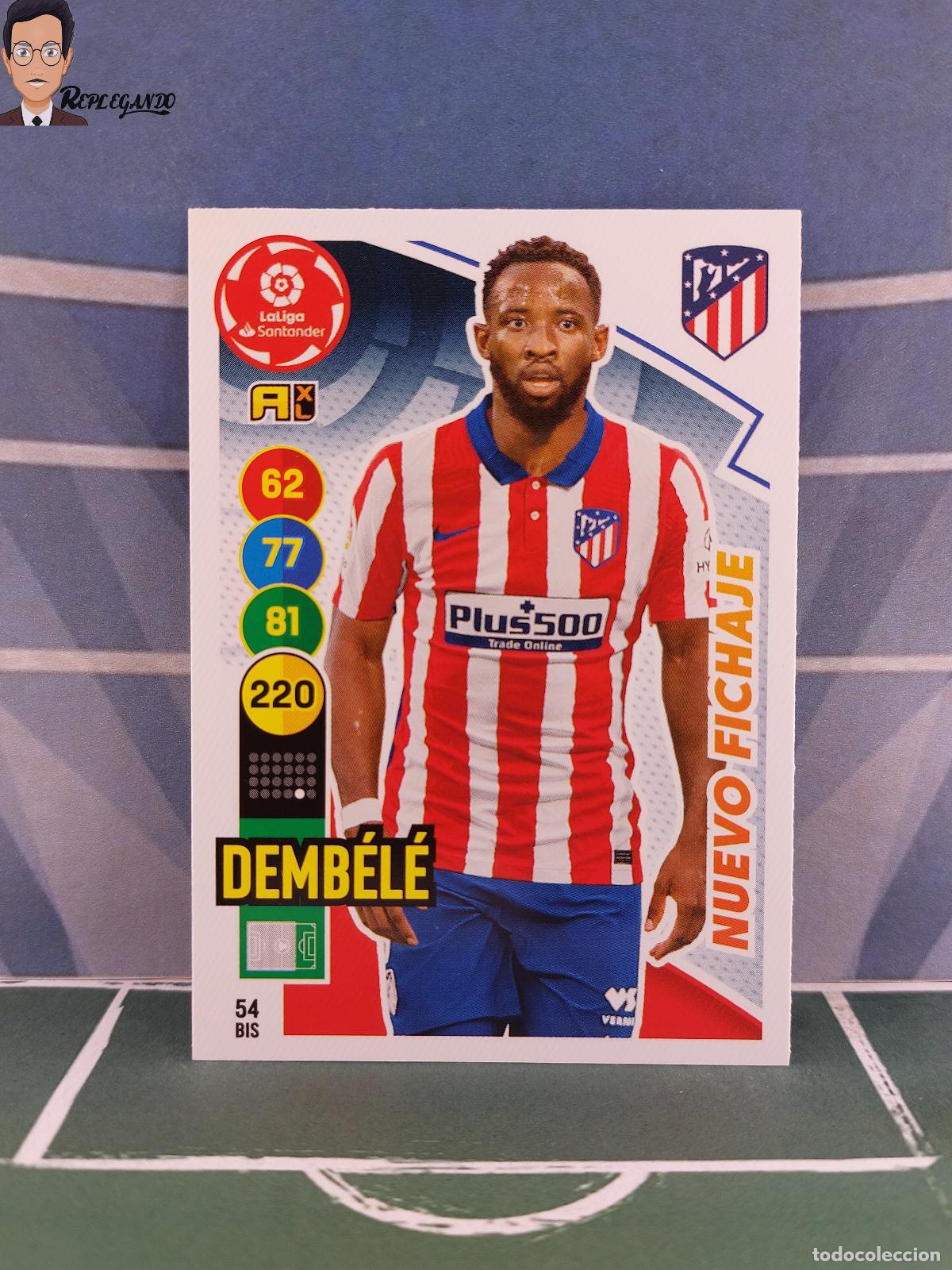 Cromos de f&uacute;tbol: DEMB&Eacute;L&Eacute; N&ordm; 54 BIS (ATL&Eacute;TICO MADRID) ADRENALYN XL 2020 2021 PANINI 20 21 CARD LIGA TARJETA