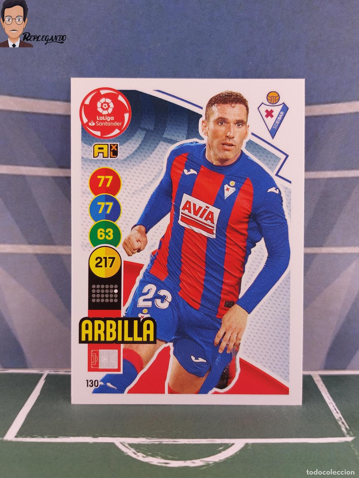Figurine di Calcio: ARBILLA N&ordm; 130 (SD EIBAR) ADRENALYN XL 2020 2021 PANINI 20 21 CARD LIGA TARJETA FICHA CROMO