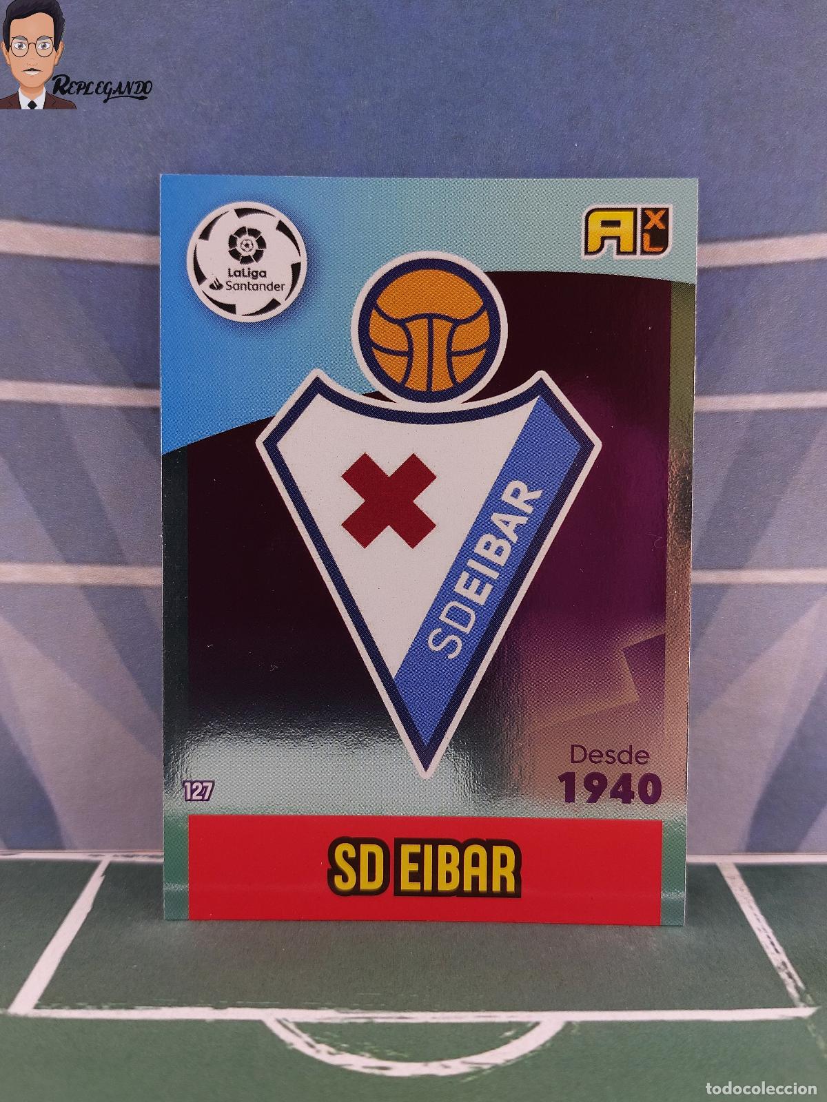 Fu&szlig;ball-Sticker: ESCUDO N&ordm; 127 (SD EIBAR) ADRENALYN XL 2020 2021 PANINI 20 21 CARD LIGA TARJETA FICHA CROMO