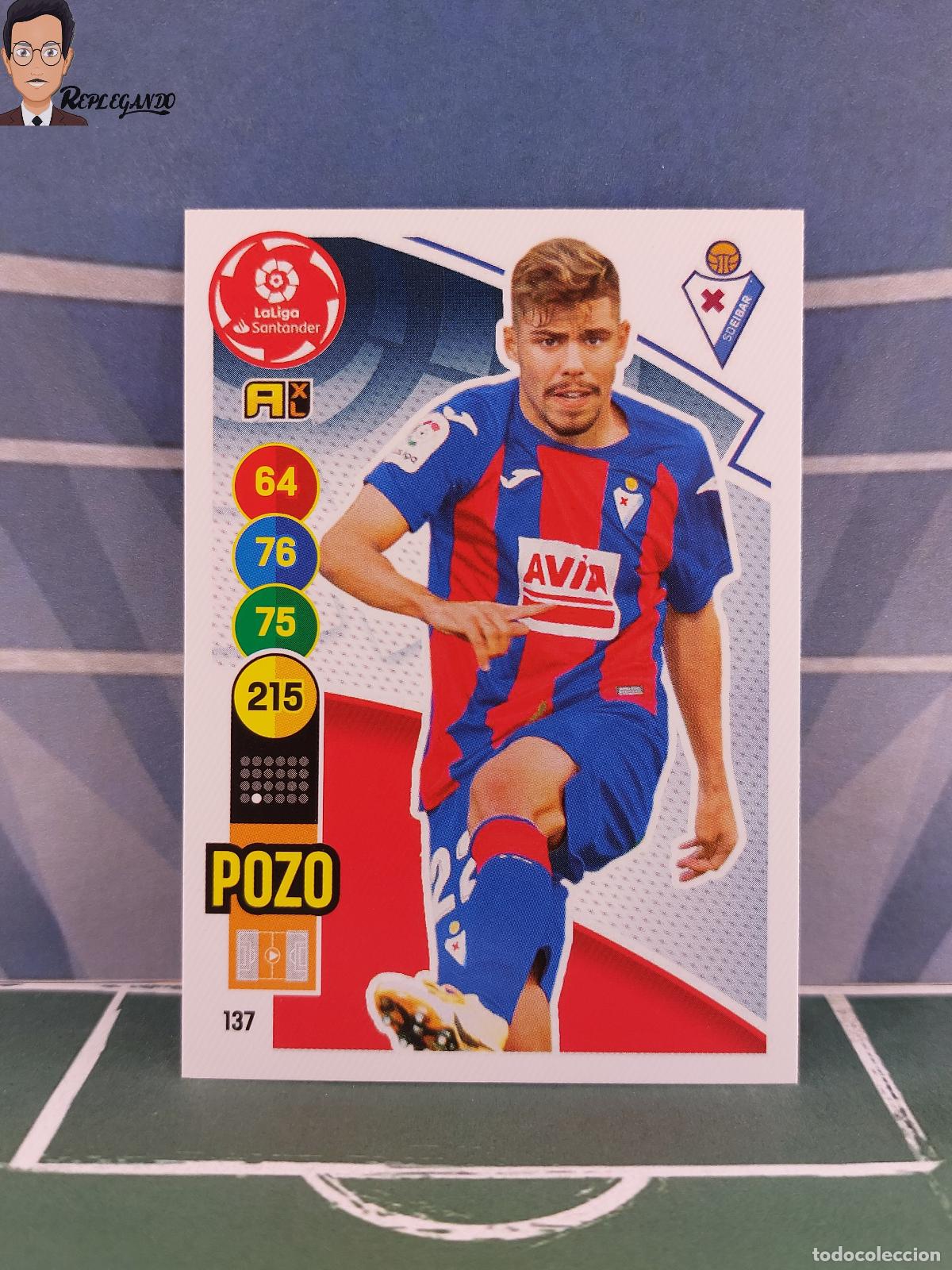 Cromos de f&uacute;tbol: POZO N&ordm; 137 (SD EIBAR) ADRENALYN XL 2020 2021 PANINI 20 21 CARD LIGA TARJETA FICHA CROMO