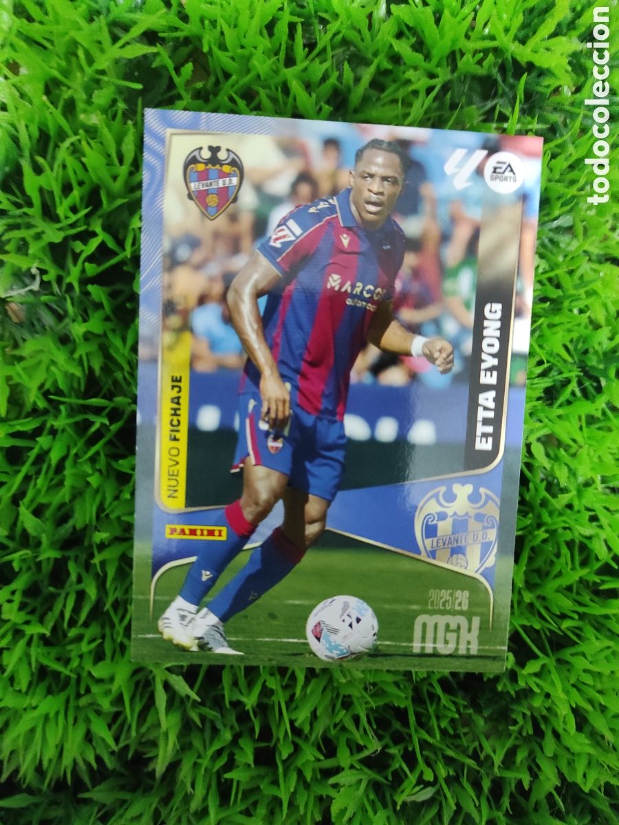 Cromos de f&uacute;tbol: Etta Eyong Levante FICHAJE Megacracks 25-26 # 501