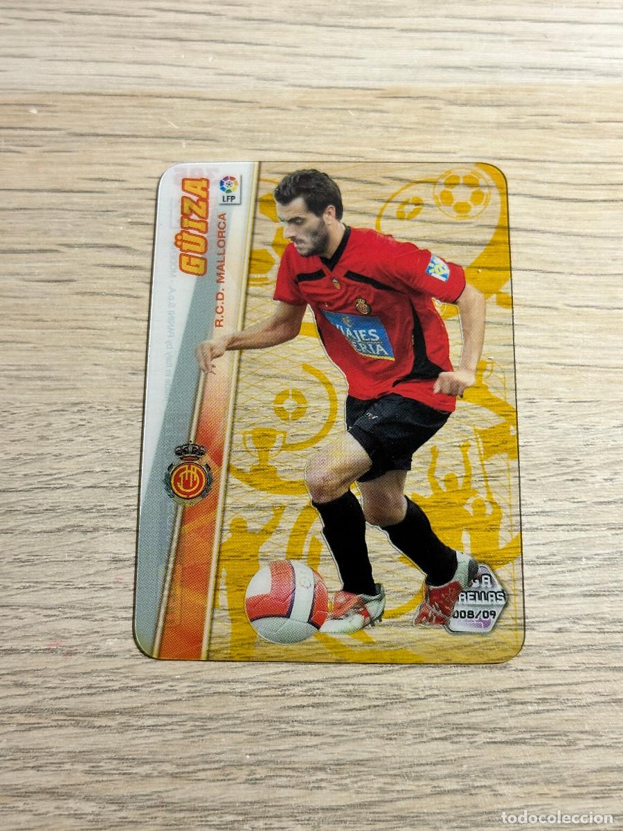 Cromos de Futebol: 395 G&Uuml;IZA MEGA ESTRELLAS ULTRA CARDS MALLORCA MEGACRACKS LIGA 2008 2009 PANINI 08 09