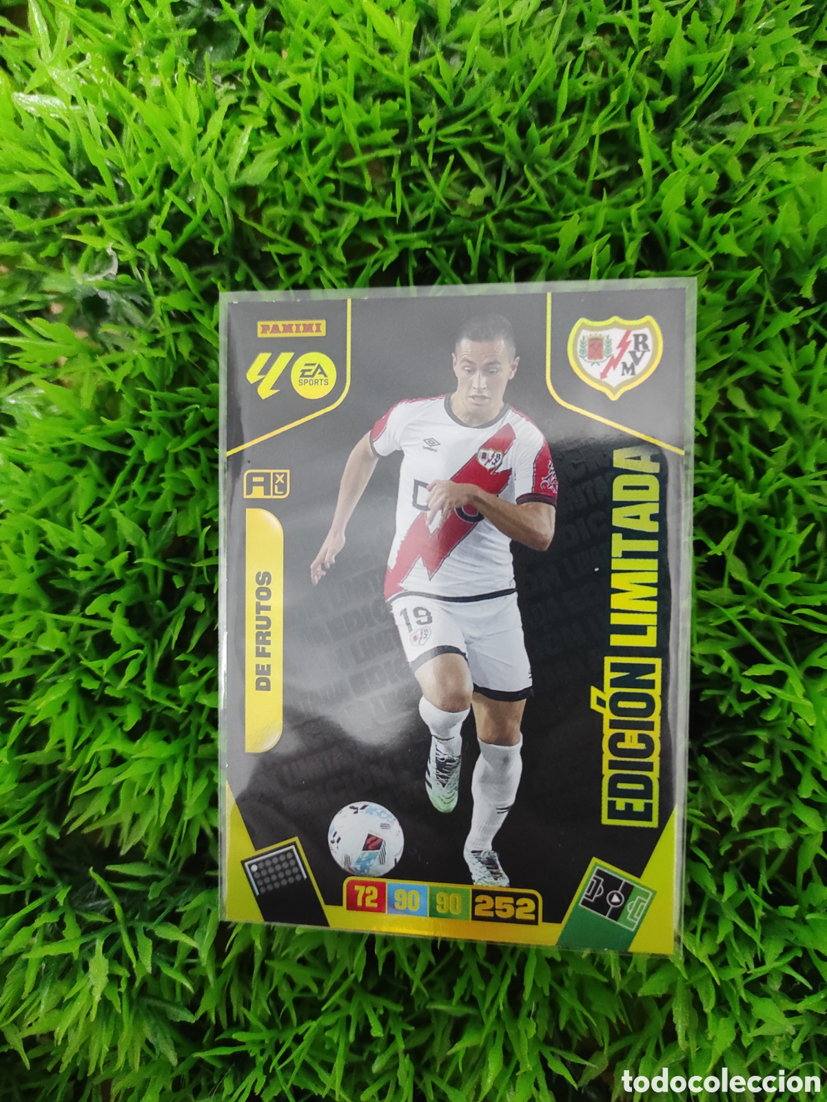 Cromos de F&uacute;tbol: De Frutos Rayo Vallecano Adrenalyn 25-26 EDICION LIMITADA