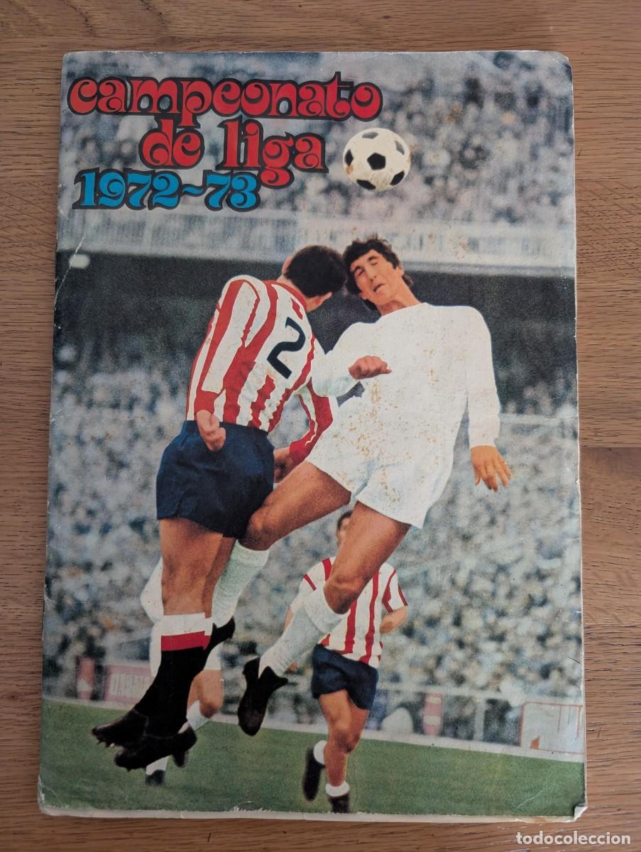 Cromos de Futebol: &Aacute;lbum campeonato de liga 1972 1973 Fher Disgra (288 y &aacute;lbum central).