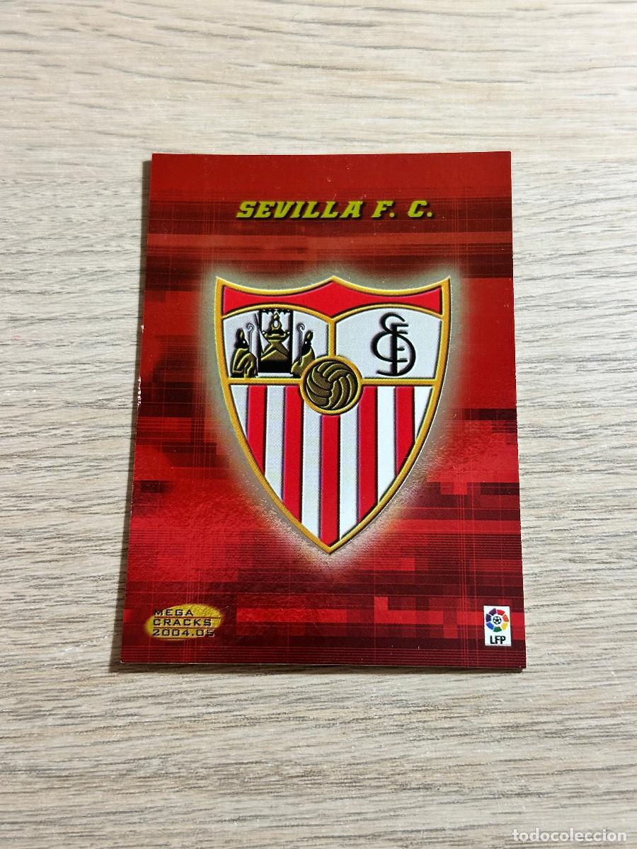 Fu&szlig;ball-Sticker: 271 ESCUDO SEVILLA MEGACRACKS LIGA 2004 2005 PANINI 04 05