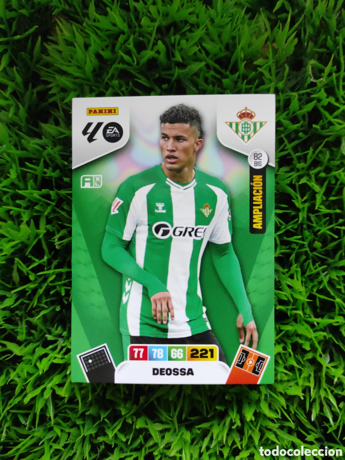 Cromos de F&uacute;tbol: Deossa Betis AMPLIACION Adrenalyn 25-26 # 82 BIS