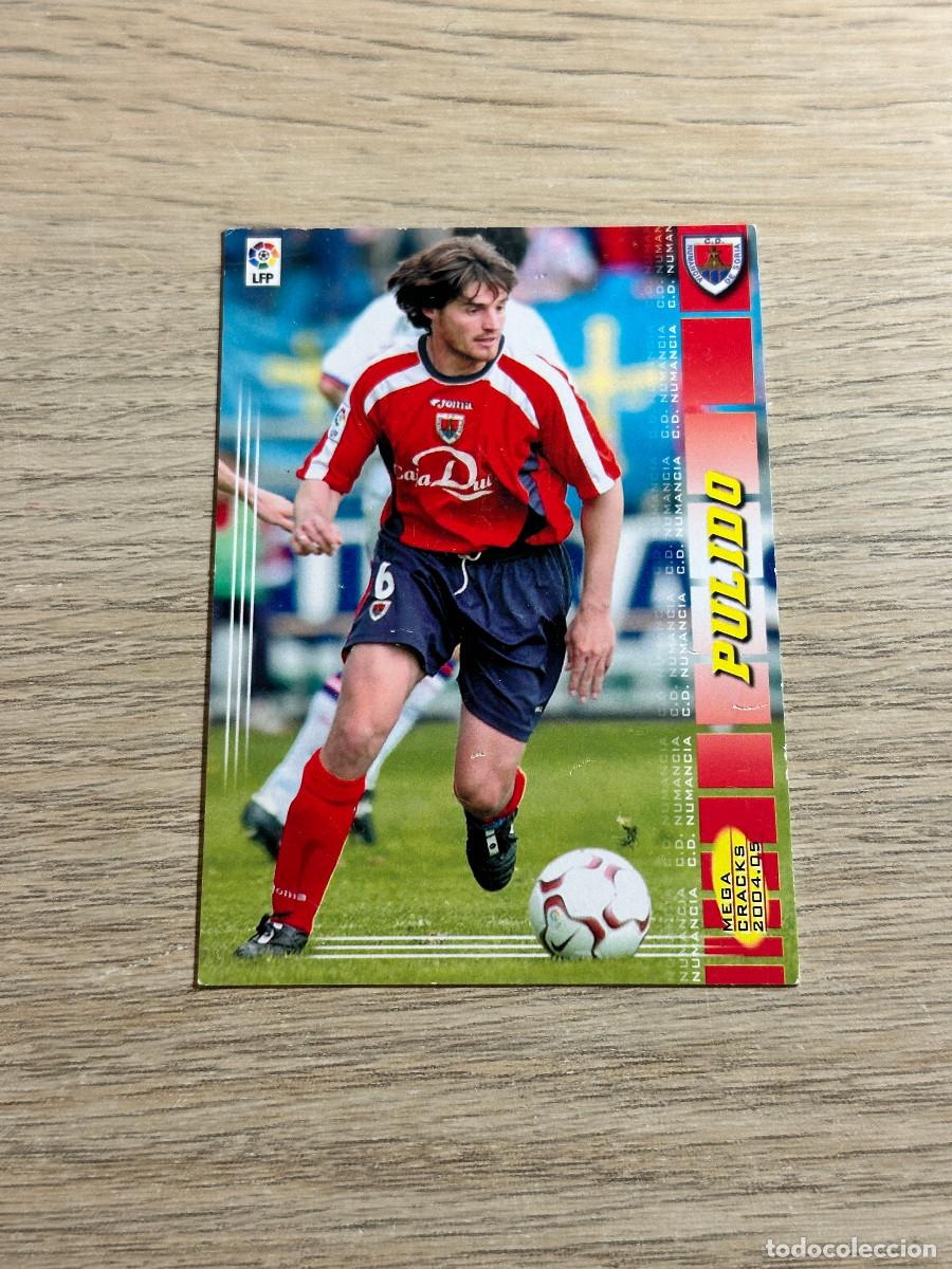 Football Stickers: 225 PULIDO NUMANCIA MEGACRACKS LIGA 2004 2005 PANINI 04 05