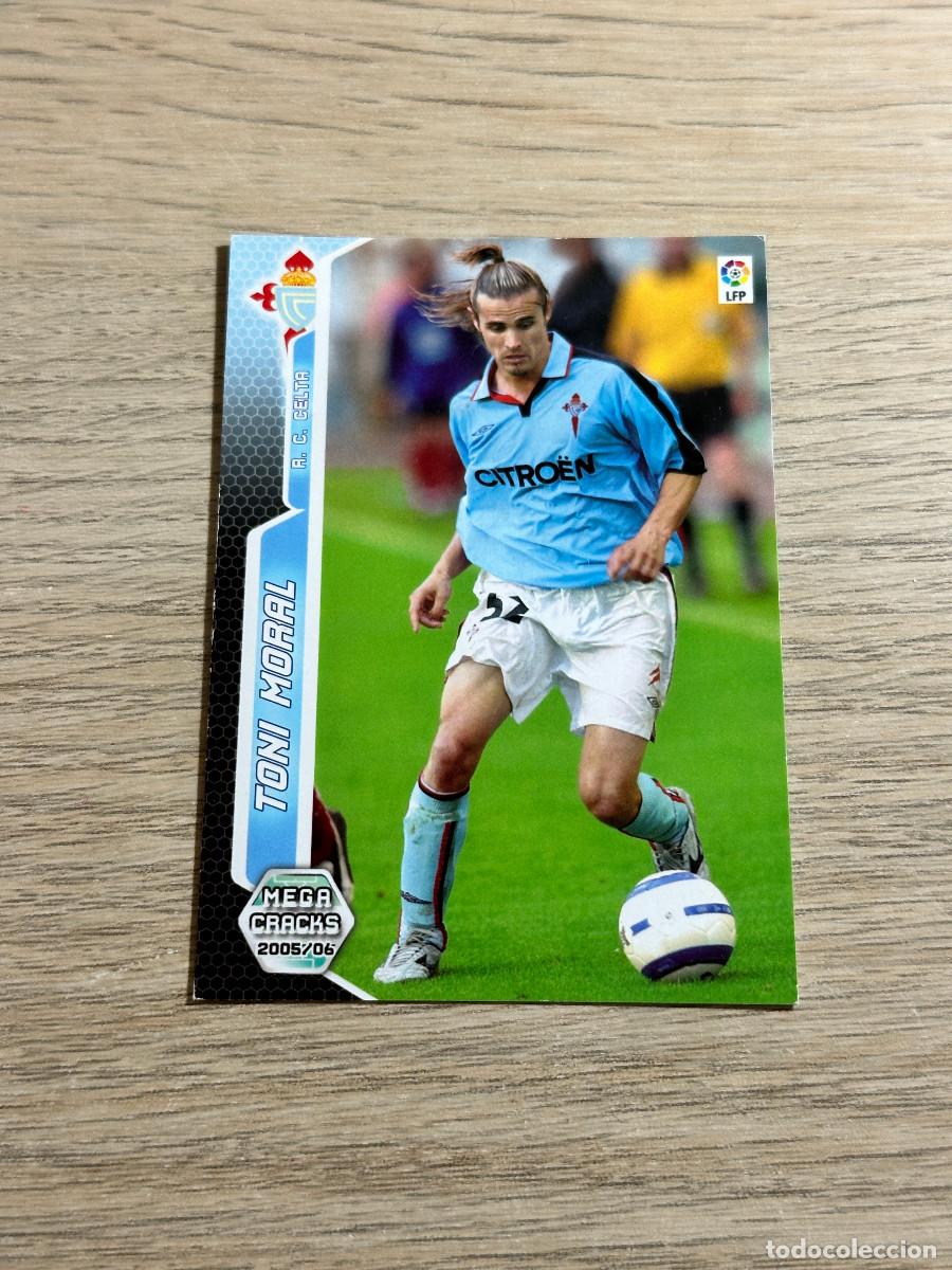 Fu&szlig;ball-Sticker: TONI MORAL N&ordm; 123 CELTA 2005 2006 PANINI MEGACRACKS 05 06