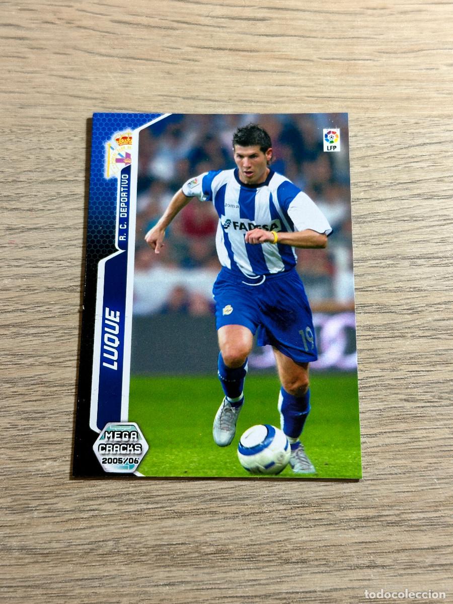 Cromos de Futebol: LUQUE N&ordm; 142 DEPORTIVO 2005 2006 PANINI MEGACRACKS 05 06