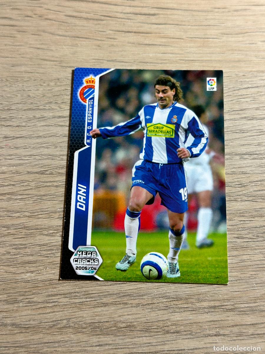 Fu&szlig;ball-Sticker: DANI N&ordm; 160 ESPANYOL 2005 2006 PANINI MEGACRACKS 05 06